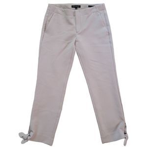 Banana Republic Tan Tied Ankle Avery Tailored Pants Size 0